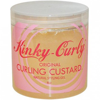 Kinky Curly Curl Custard Gel, 8 oz