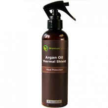 Huile d'Argan Protector cheveux 100% spray organique, -8 OZ- Protège &amp; Soins des cheveux de la chaleur, Flat Iron, Blow Drye