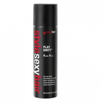 Sexy Hair Play Dirty Dry Wax Spray, 4.8 Ounce