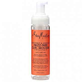 SheaMoisture 7,5 oz de noix de coco et Hibiscus Frizz-Free Curl Mousse