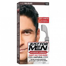 Just For Men AutoStop Men's Hair Color, Real Black