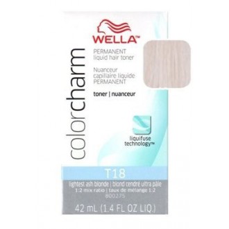 Ongekend Wella Color Charm Toner - #T18 - Lightest Ash Blonde WZ-94