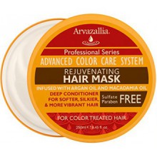 Masque capillaire rajeunissant et revitalisant profond pour cheveux colorés avec l'huile d'Argan et Huile de Macadamia Par Arvaz