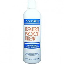 COLORFUL Neutral Protein Filler Hairdressers Color Insurance 16 oz/473 ml by Colorful Products