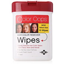 Color Oops Wipes, 10 Count