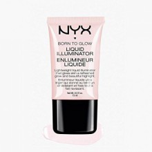 NYX Cosmetics Born to Liquid Glow Iluminador, Rayo de sol, 0,6 onza