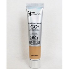 It Cosmetics su piel, pero BetterTM cc de crema con SPF 50+ Tamaño de viaje 0,406 oz Luz