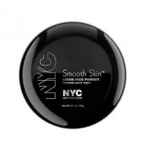 NYC New York Color de suave piel de la cara en polvo suelto, translúcido, 0,7 onza