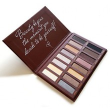Best Pro Eyeshadow Palette Makeup - Matte + Shimmer 16 Colors - Highly Pigmented - Professional Nudes Warm Natural Bronze