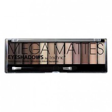 Technic Mega Mate Desnudos 12 Color Paleta Sombra de Ojos