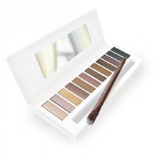 Best Eyeshadow Palette - 12 Color Pro Eye Palette - Highly Pigmented for Naked Natural Nude Bronze Shimmer or Smokey Eye