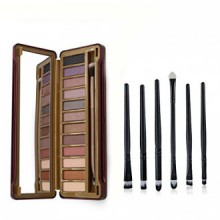 Ucanbe Nu Neutre Eye Shadow Palette avec Maquillage des yeux du professionnel Eyeshadow Applicateur Pinceaux