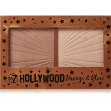 W7 Hollywood Bronze &amp; Glow Duo Bronzer &amp; surligneur