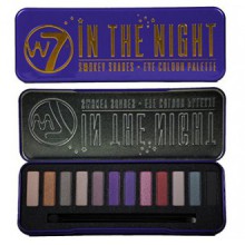 W7 - "In The Night" Smokey Shades - Eye Colour Palette 12 in 1 Eyeshadow Palette