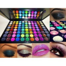 Beauty Treats 88 PRO Glitter Cream Color Eye Shadow Makeup Eyeshadow Palette