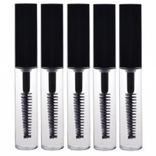 Kloud City® 5 pièces réutilisables Container bouteille vide Tube pour Cils Growth Oil / Mascara avec brosse pour la maison et Vo