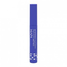 NYX Cosmetics color Mascara, Azul, 0,32 onza