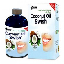 Huile de coco Tirer et rince-bouche: Excellent pour blanchiment des dents, la bouche sèche, et Detox Oral - aide à résoudre la m