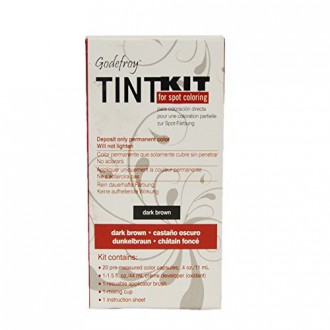 Godefroy Tint Kit for Spot Coloring, Dark Brown