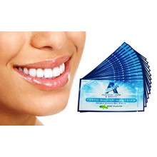Professional Strength Teeth Whitening Strips 28 Count - 14 Day Supply + Bonus Shade Guide