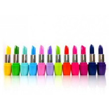 Kleancolor Femme Lipsticks 12 couleurs assorties avec rouge à lèvres Aloe Vera et de la vitamine E