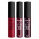 NYX Cosmetics Soft Mate Lip Cream Set 4 (Monte Carlo, Copenhague, y Transilvania)