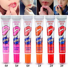 Banggood 6 Pcs Women Easy Peel Off Long Lasting Makeup Tatto Lip Gloss Lipstick (1 Set) by Bangood
