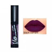 LA Fille Matte Pigment Lip Gloss 846 Noir Groseille