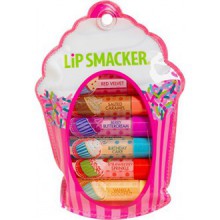 Lip Smacker Cupcake Lover's Lip Gloss Collection in Zipper Bag Set, 6 Count