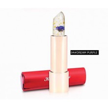 KAILIJUMEI Moisturizer lipsticks Lips Care Surplus Bright Flower Jelly Lipstick 4g_ Dream Purple *One pcs*