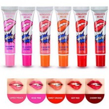6 Colors (1 Set) Sexy Peel Off Lip Stain Long Lasting Waterproof Lip Gloss Makeup Lipstick