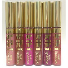 6 PCS SET CREAM COLORS LIP GLOSS MADE IN U.S.A.