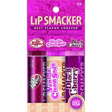 Lip Smacker Biggy Flashback Favorites Flavor Lip Gloss Trio Collection, 3 Count