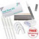 Just Pure Hut Teeth Kit de blanchiment - Comprend Whitener Pen - 4 x Gel Refill - 3 x Bleach Plateaux et Lumière