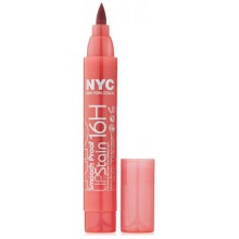 Nueva York Smooch color de labios a prueba de manchas, especias sin fin, 0,1 onza líquida