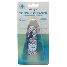 Dr. Tung's Tongue Cleaner, Stainless Steel (colors may vary)