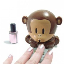 Cute Monkey Shaped Manicure Nail Polish Blower Dryer