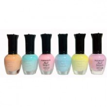 Kleancolor Nail Lacquers 6 Color - *NEW* Pastel Spring Collection