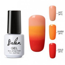 Belen thermique Température Changement de couleur Gel Vernis à ongles Soak Off UV Nail Lacquer LED 4219