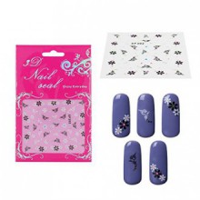 Elite99 3D Design Nail Art Stickers with Rhinestones Collection Tip Decal Manicure 302