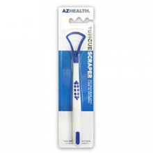 AZHEALTH Tongue Scraper et nettoyant, prévient les maladies des gencives pour les soins bucco-dentaire complète, Bleu