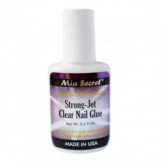 Mia secret Nail Glue avec calcium et vitamine E - Pinceau 335