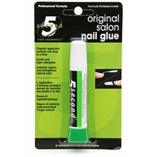 5 Deuxième Salon Nail Glue 0,07 oz (Pack de 2)