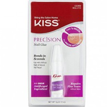 KISS Precision Nail Glue 0.10 oz ( Pack of 2)