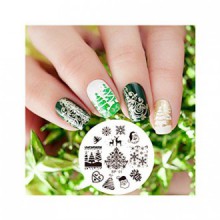 Born Pretty Christmas Xmas Theme Nail Art Stamping Image Plate 01