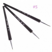 Iebeauty®Nail Art Brushes- Professional Nail Art Brushes- Sable Nail Art Brush Pen, Detailer, Liner **Set of 3