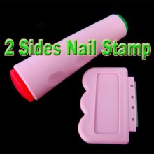 Nail Art DIY 2 Sides Stamping Stamp Tool Polish Image Scraping Scraper Set Kit