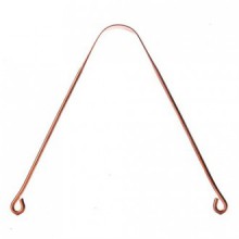 Copper Tongue Scraper, Cleaner Anti-microbien - The Dirt