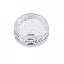 AMA (TM) 3g / Box Or Argent Nail Perles Glitter Nail Shinning Mirror Powder Do Not Fade Metallic Decorat (Silver)
