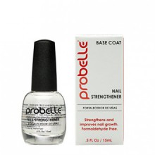 Probelle Nail Strengthener Formaldehyde Free, Fast Dry and High Gloss, 0.5 Fl Oz